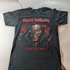 Iron Maiden - Senjutsu Back Cover Death Snake shirt RARE!!!!! Size Small S